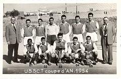 FOOT USSCT AIN TEMOUCHENT 1954 COUPE AFN